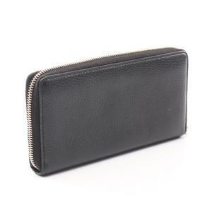 Gucci Leather Long Interlocking Soho GG Black Wallet